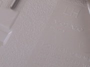 Panel fotela Volvo.